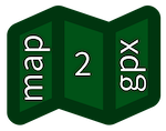 map2gpx